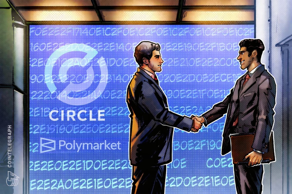 Polymarket, Circle partner in shift to native USDC settlement