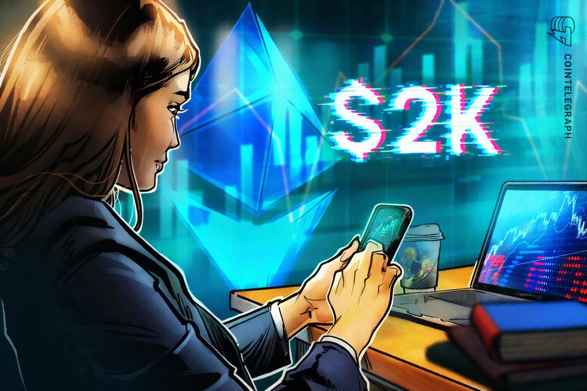 Large demand zone below $2K ETH price gives signal on where Ether may go