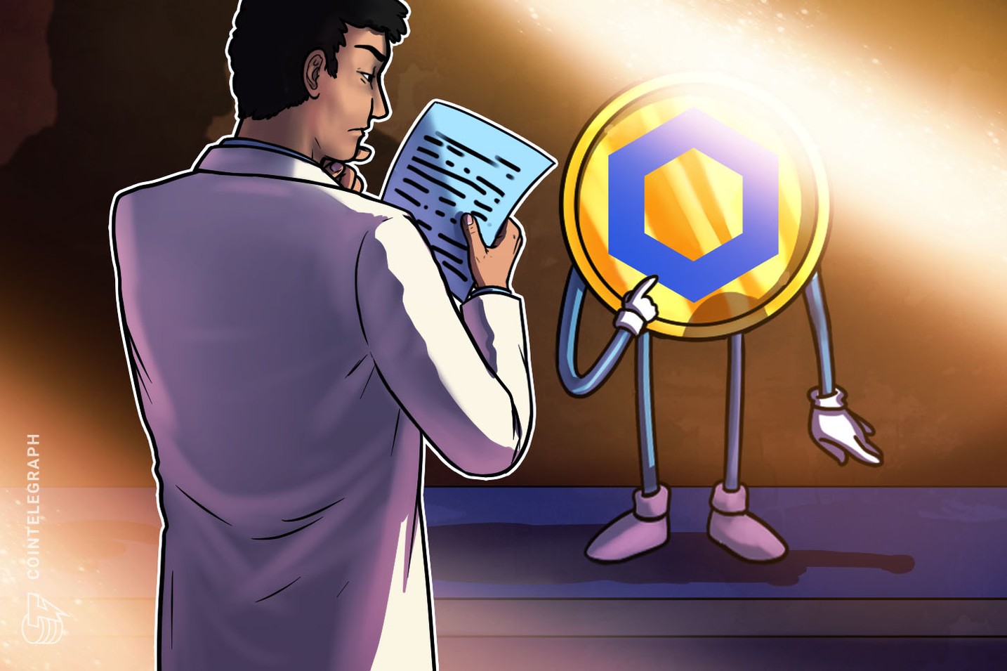 La gráfica de Link estaría indicando el fin de su rally alcista