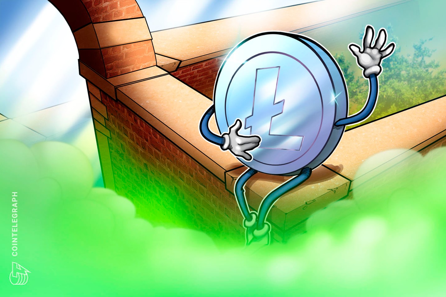 En la gráfica de Litecoin se formó un patrón que no se daba desde 2020