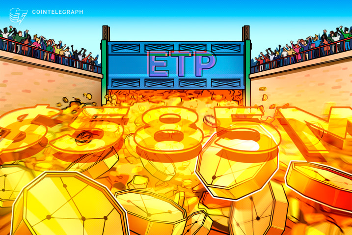 CoinShares报告：2025年初，加密货币ETP流入达5.85亿美元