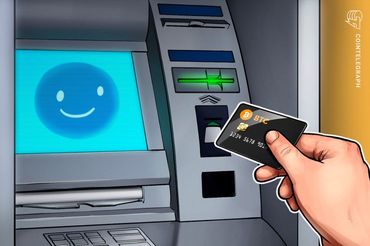 Dinheiro físico na rede banco 24h agora usa tecnologia do Bitcoin