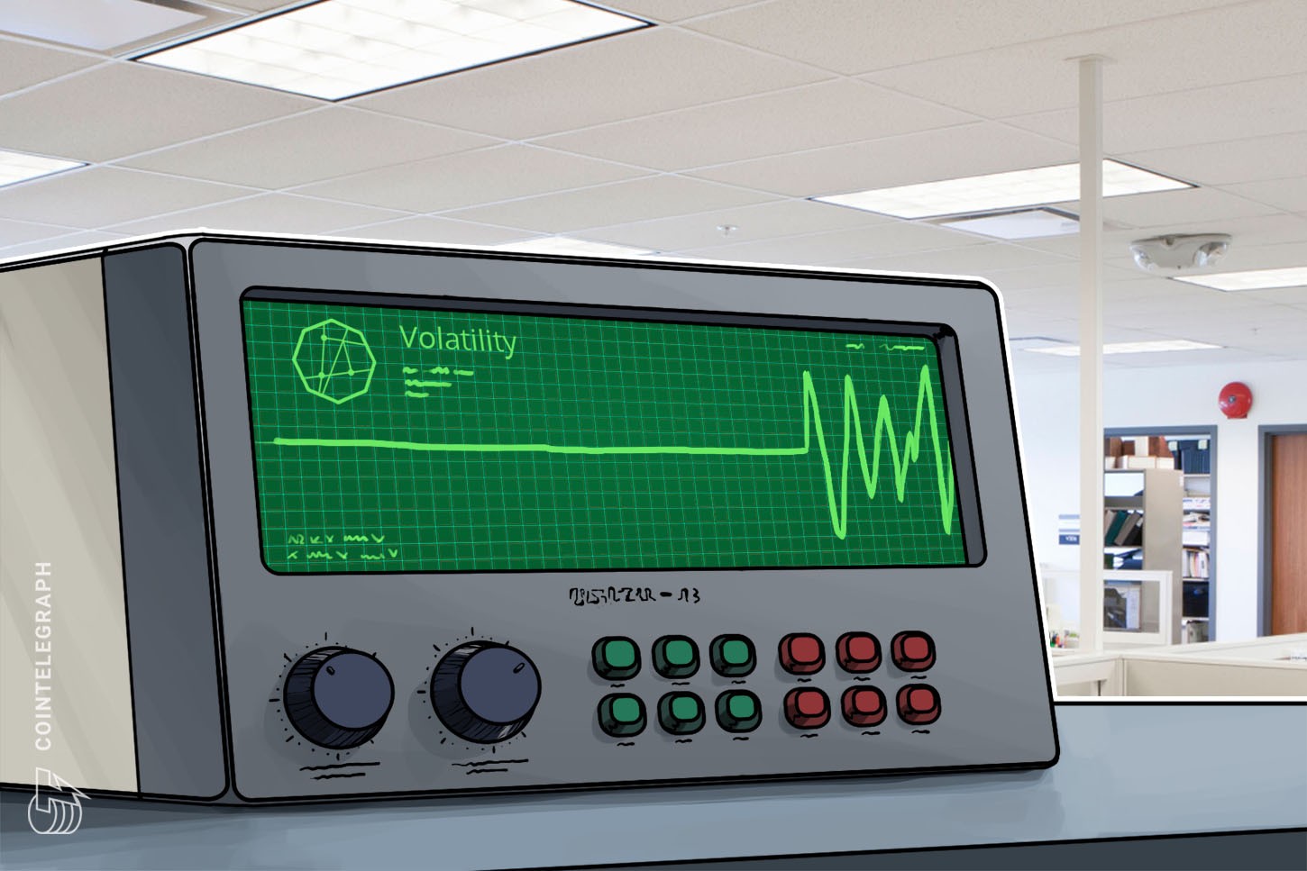 Mercados cripto têm agitações de volatilidade à meidda que as principais moedas apontam para overmelho