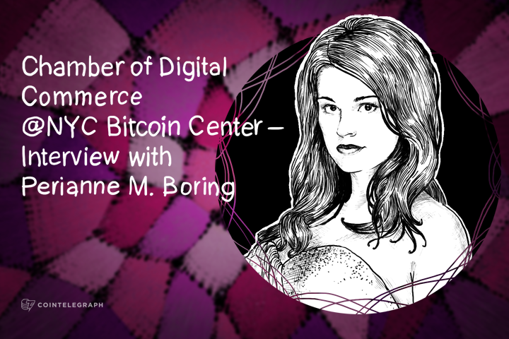 Chamber of Digital Commerce @NYC Bitcoin Center with Forbes Columnist, Perianne Boring