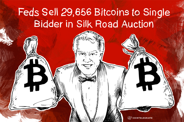 Feds Sell 29,656 Bitcoins to  Tim Draper in Silk Road Auction