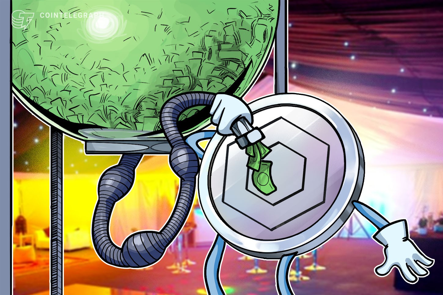 Chainlink aumenta un 15% en medio del lanzamiento de la red blockchain de China