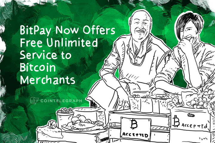 BitPay Now Offers Free Unlimited Service to Bitcoin Merchants