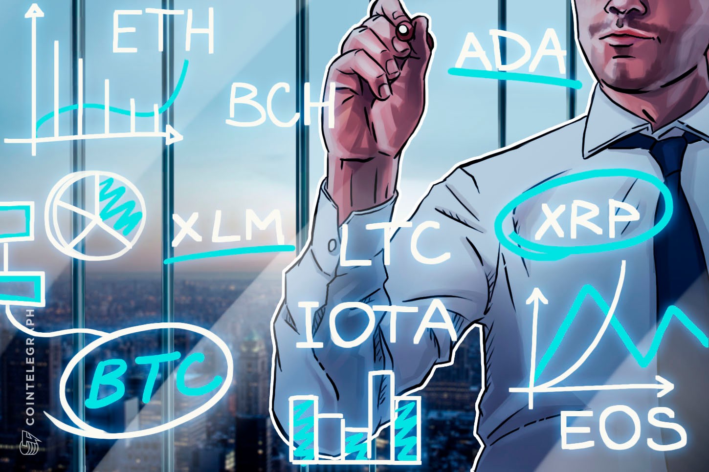 Bitcoin, Ethereum, Ripple, Bitcoin Cash, EOS, Litecoin, Cardano, Stellar, IOTA: Análisis de precios, 13 de junio