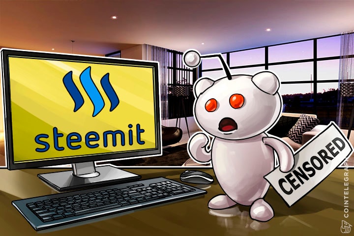 Blockchain Social Platform Steemit Takes Advantage of Reddit’s Heavy Censorship