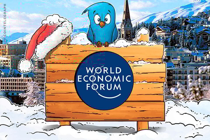 Twitter reacciona a la siembra del terror acerca de las criptomonedas en Davos WEF