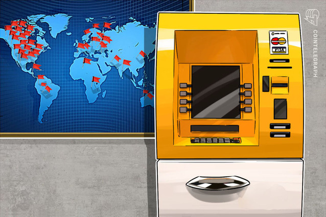 El número total de Bitcoin ATM en todo el mundo llega a los 8,735 y Colombia sigue siendo el líder en América Latina