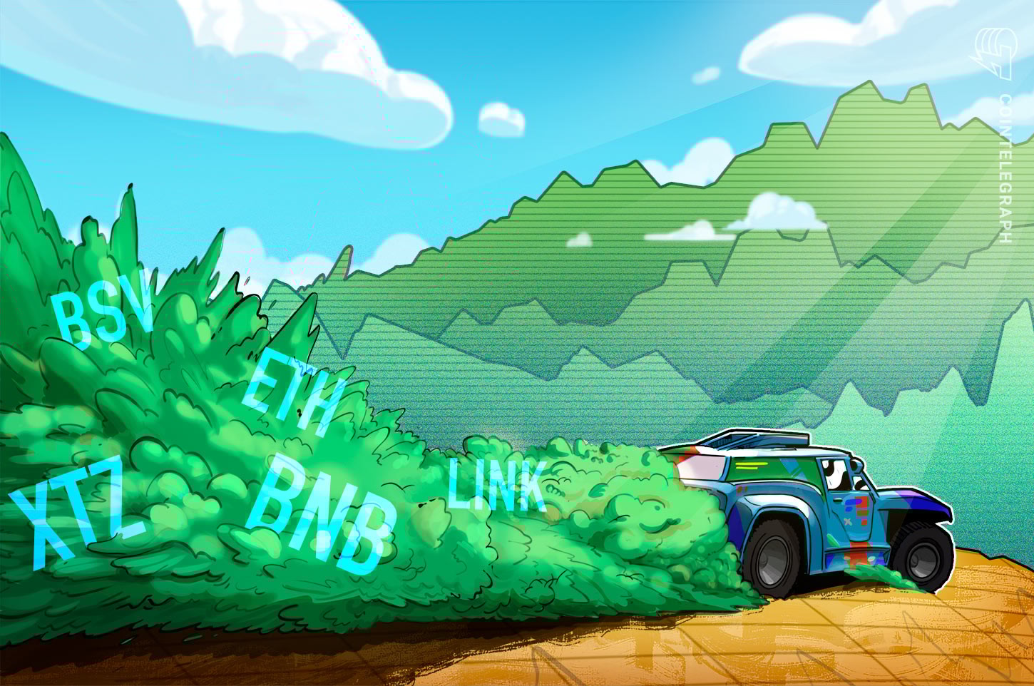 Las 5 criptomonedas con mejor desempeño de esta semana (9 de febrero): XTZ, BNB, BSV, ETH, LINK
