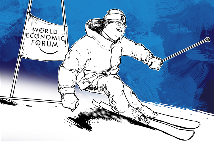 LinkedIn Founder Tells Davos Forum: ‘We Want Bitcoin to Be a Success’