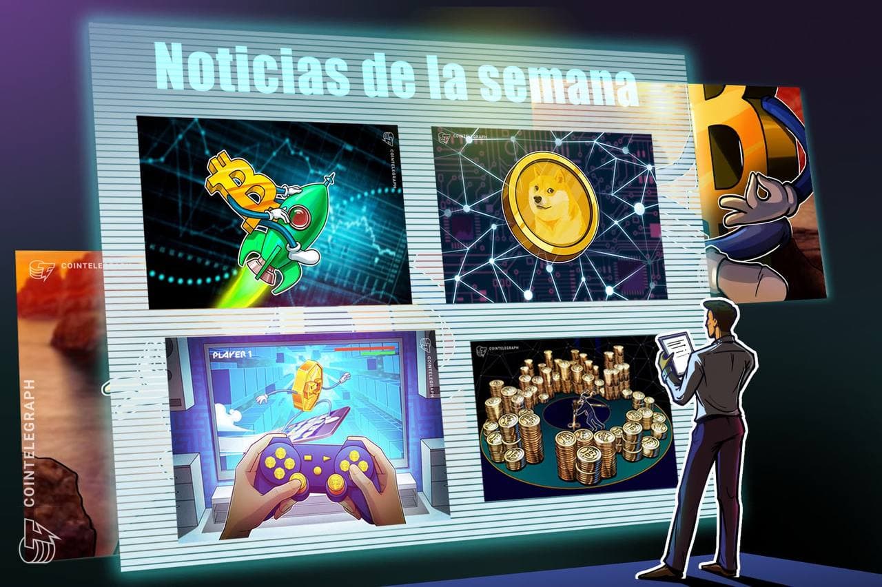 Top criptonoticias de la semana: Token inspirado en Minecraft sube un 60.000%, Bitcoin tiene un amplio “espacio para repuntar”, holding en BTC y mucho más