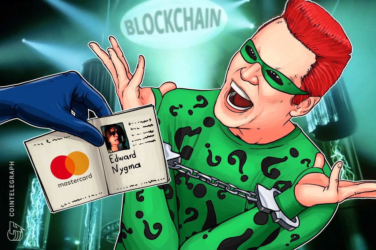 ブロックチェーンで偽造IDに対抗、マスターカードが特許申請