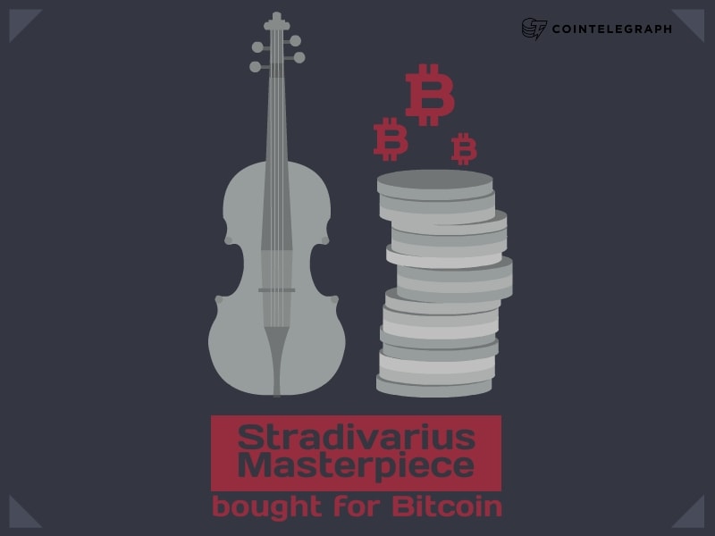 Stradivarius Masterpiece bought for Bitcoin