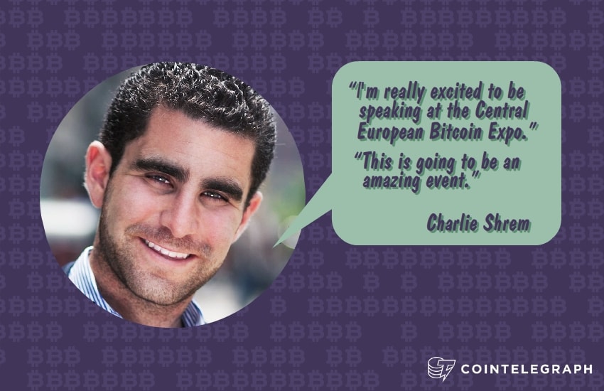 Charlie Shrem Tops the List of Speakers at CEBE 2014
