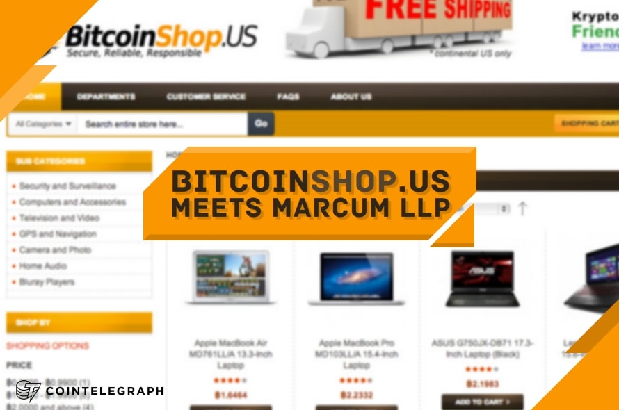 BitcoinShop.US meets Marcum LLP