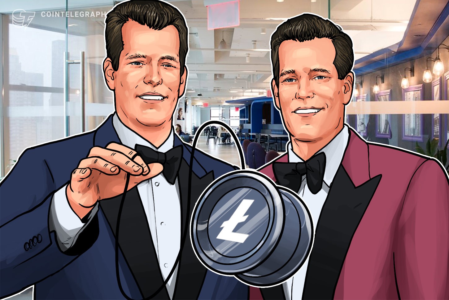 Casa de câmbio cripto Gemini dos gêmeos Winklevoss obtém luz verde reguladora para câmbio de Litecoin