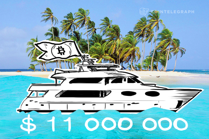 Voyage Yacht with Bitcoin 