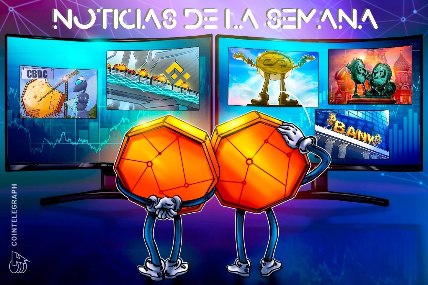 Top criptonoticias de la semana: Proyectando el logotipo de BTC en los bancos, Binance anuncia nuevo servicio en Argentina, Perú estudia una CBDC para mejorar los pagos y más. 
