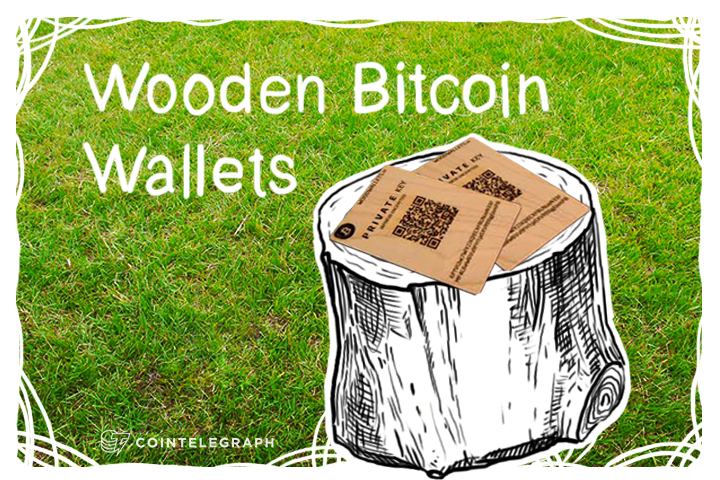 Wooden Bitcoin Wallets