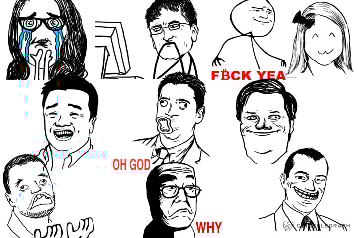 Bitcoin comics a la Rage