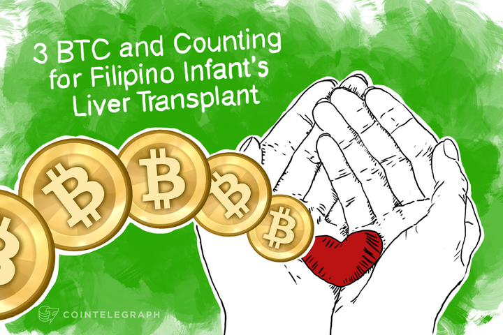 3 BTC and Counting for Filipino Infant’s Liver Transplant