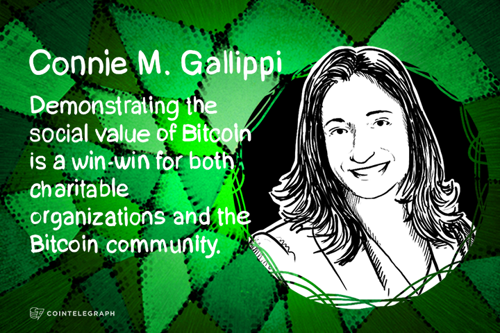 Bitcoin for a Charitable Cause: An Interview with Connie M. Gallippi 