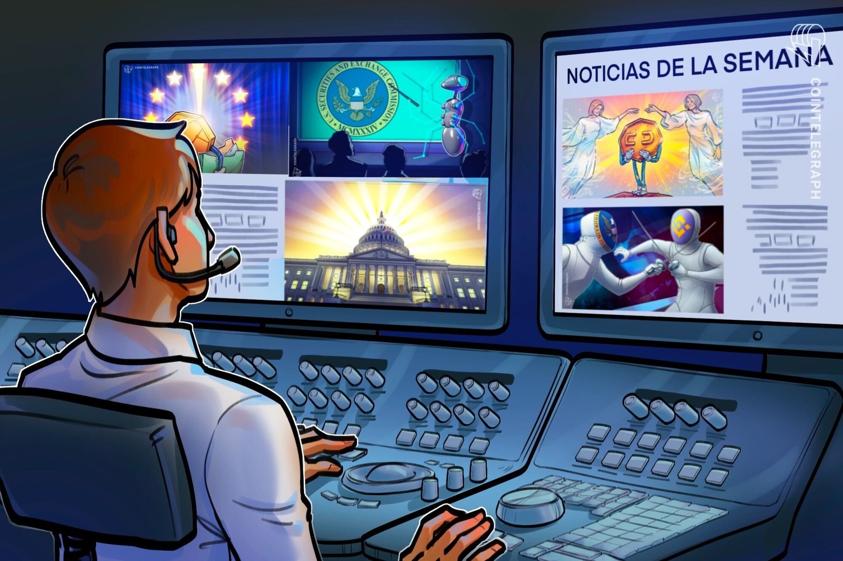 Top criptonoticias de la semana: SEC vs Binance. Retiros masivos. SEC quiere congelar fondos de Binance.US. Exchange se defiende, UE publica MiCA, y más