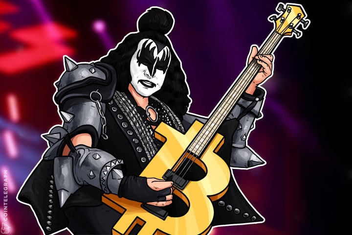 Vocalista da banda de rock Kiss Gene Simmons diz ser um fã do Bitcoin