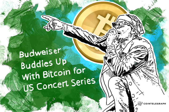 Budweiser Buddies Up With Bitcoin for US Concert Series