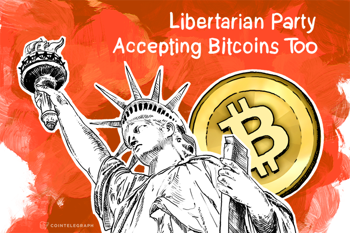 Surprise, Surprise: Libertarian Party Accepting Bitcoins Too