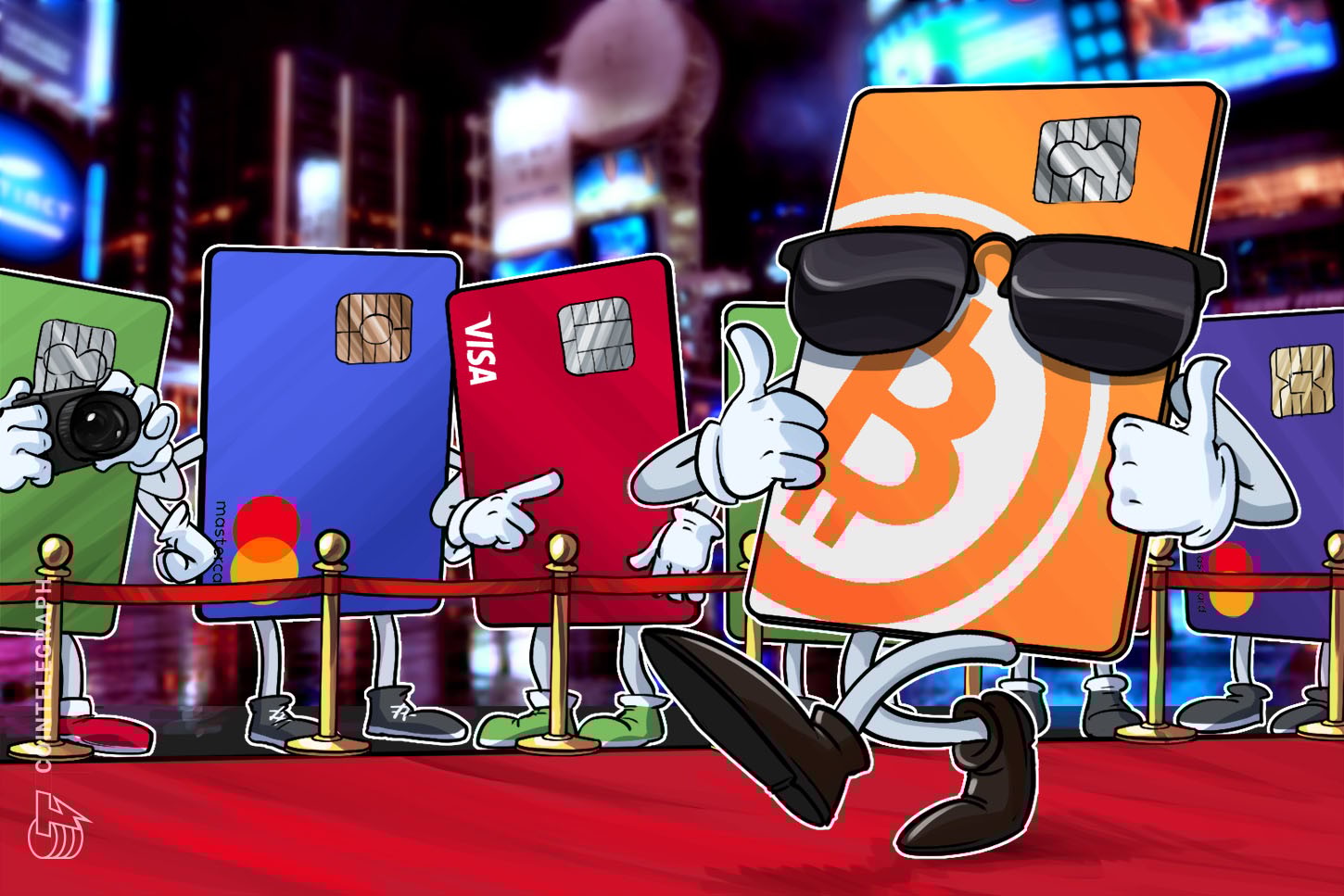 In una settimana, la start-up di un ex dirigente di Visa ha distribuito quasi 4.000 carte di debito in criptovalute