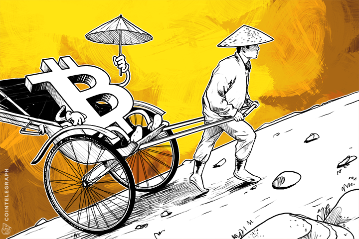Bitcoin Price Charges towards $300 as China Cracks Down on Underground Banks