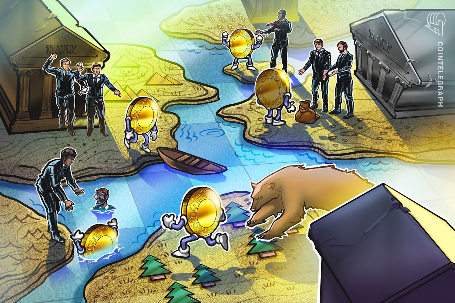 Evaluación Global de Bancos y Criptomonedas: Europa