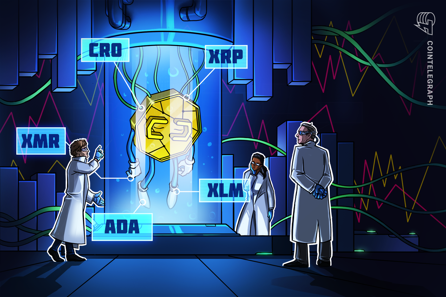 Las 5 criptomonedas con mejor desempeño al 29 de marzo: CRO, XMR, XRP, ADA, XLM