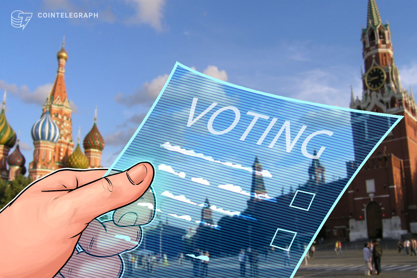 El partido político ruso gobernante lanza el voto electrónico basado en blockchain