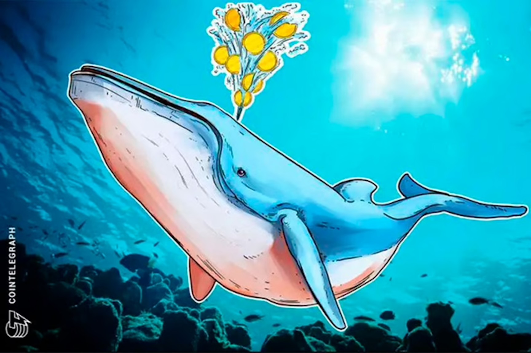 Atividade de baleias revela 10 altcoins com potencial de alta no curto prazo, segundo Santiment