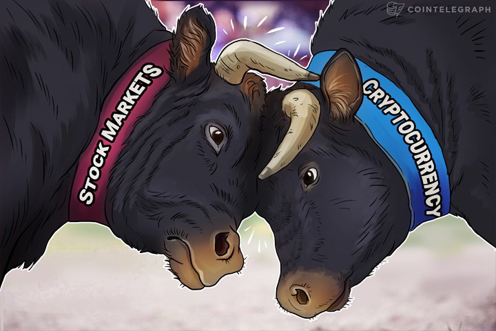 2017年は仮想通貨が株の上昇率を凌駕、リップル290倍、ダッシュ94倍、イーサ90倍