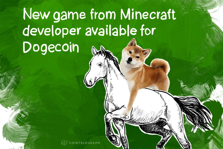 New game from Minecraft developer available for Dogecoin