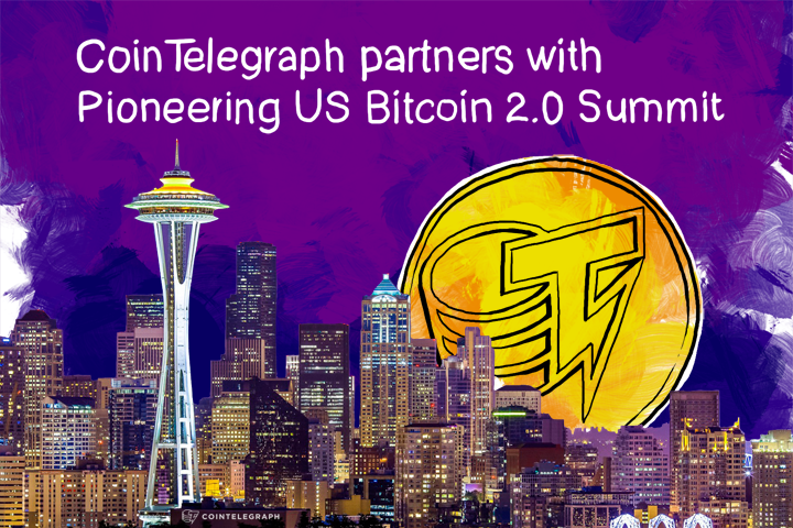 Cointelegraph partners with Pioneering US Bitcoin 2.0 Summit