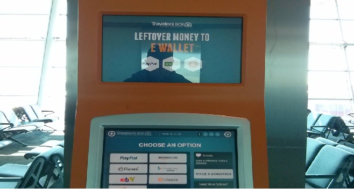 Airport forex kiosk introduces Bitcoin option, gets overwhelmed