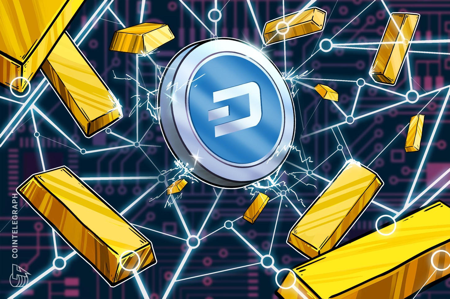 Dash Investment Foundation compra oro como parte de su estrategia de reequilibrio
