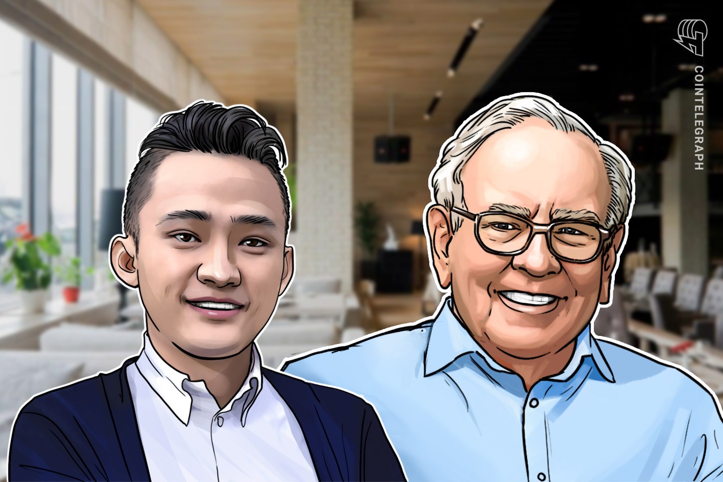 Justin Sun, fundador da Tron, finalmente se encontrou com Warren Buffett para almoço de caridade