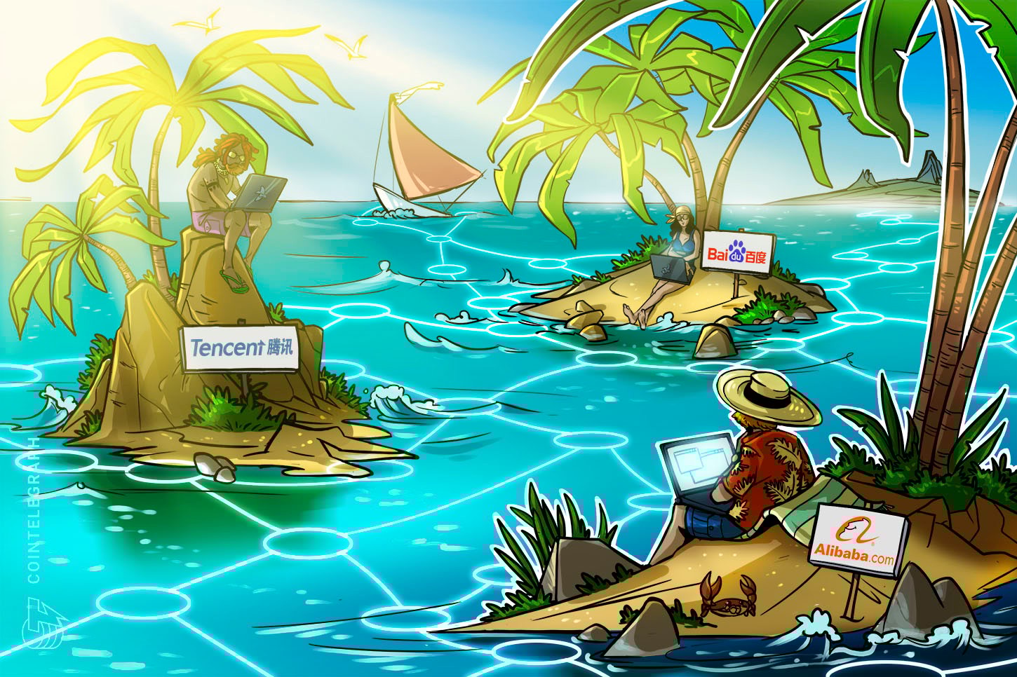 El ente regulador chino aprueba las primeras 197 empresas blockchain, incluidas Tencent, Alibaba y Baidu