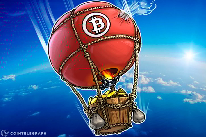 O mergulho das criptos atinge o BitCoin Premium na Coreia do Sul