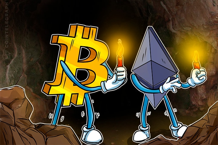 Ethereum (ETHUSD) formando sua primeira vela vermelha semanal em 6 semanas