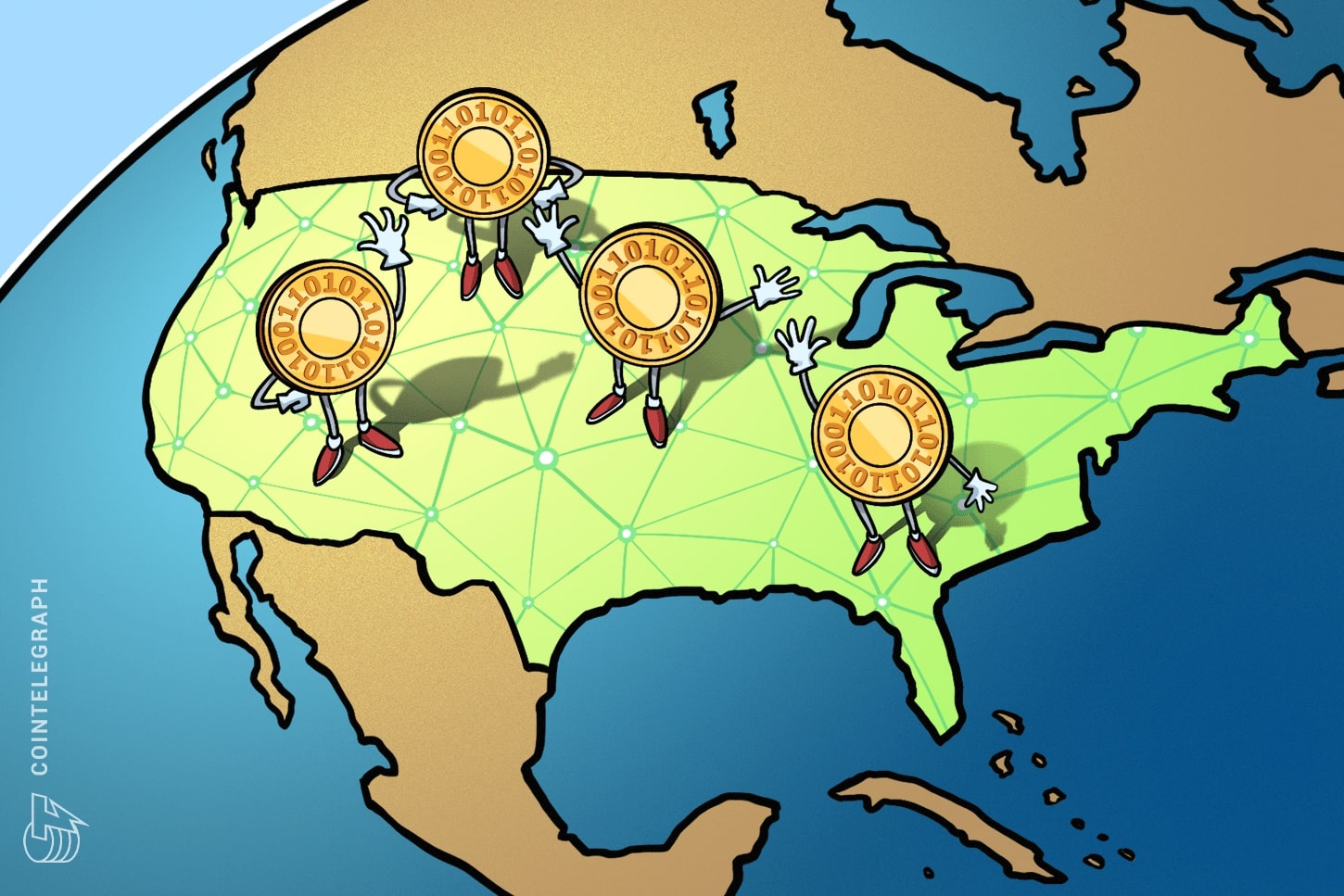 Casa de câmbio cripto OKCoin expande a negociação para mais 20 estados dos EUA