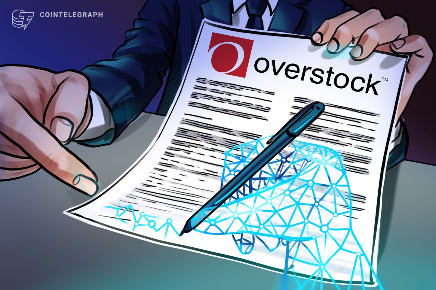 Overstock solicita a la SEC el registro de existencias basado en blockchain
